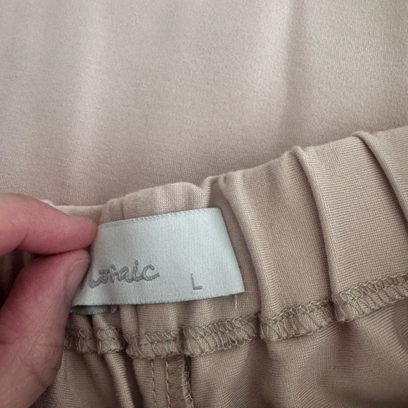 Chic Tan Two-Piece Set - Picture 4 of 4